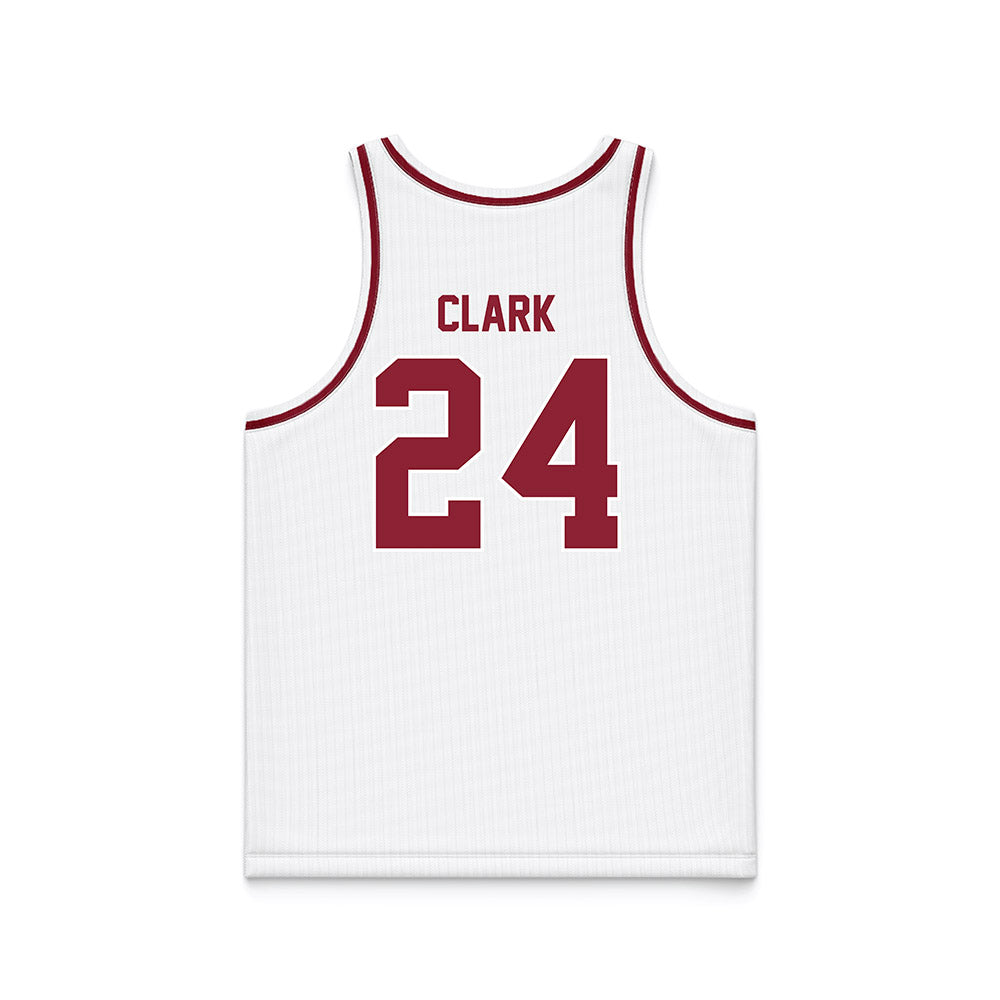 SCU - NCAA Women's Basketball : Reilly Clark - Black Basketball Jersey-1
