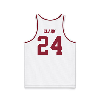 SCU - NCAA Women's Basketball : Reilly Clark - Black Basketball Jersey-1