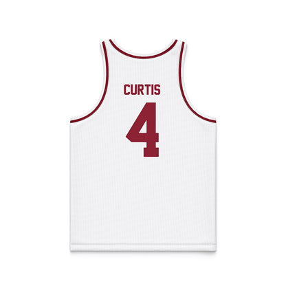 SCU - NCAA Women's Basketball : Mia Curtis - Black Basketball Jersey