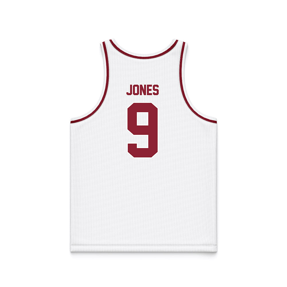 SCU - NCAA Women's Basketball : Maia Jones - Black Basketball Jersey-1