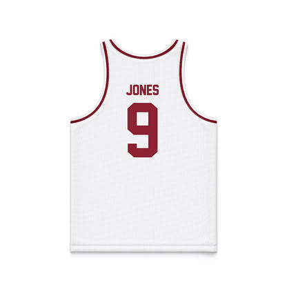 SCU - NCAA Women's Basketball : Maia Jones - Black Basketball Jersey-1