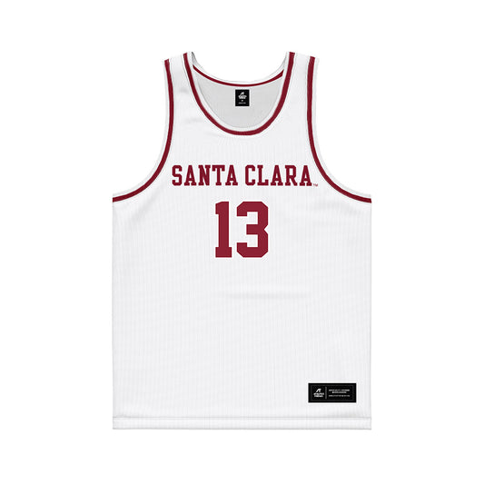SCU - NCAA Women's Basketball : Ava Schmidt - Black Basketball Jersey-0