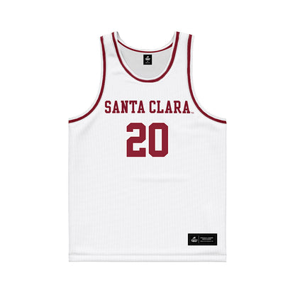 SCU - NCAA Women's Basketball : Delainey Miller - Black Basketball Jersey-0