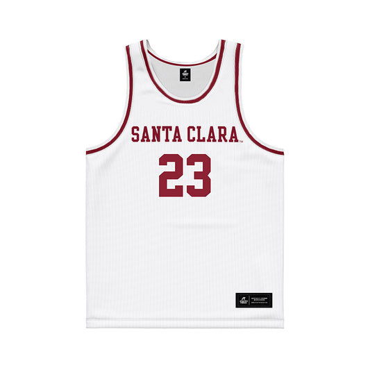 SCU - NCAA Women's Basketball : Ashley Hawkins - Black Basketball Jersey-0