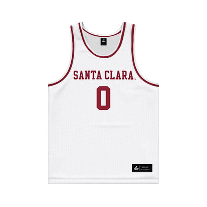 SCU - NCAA Women's Basketball : Malia Latu - Black Basketball Jersey