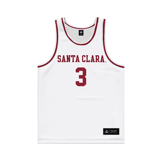 SCU - NCAA Women's Basketball : Kate Schat - Black Basketball Jersey-0