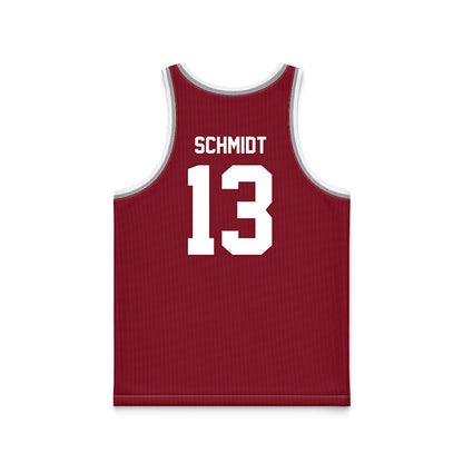 SCU - NCAA Women's Basketball : Ava Schmidt - Red Basketball Jersey-1