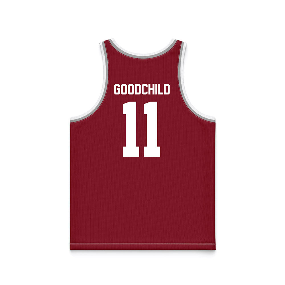 SCU - NCAA Women's Basketball : Alana Goodchild - Red Basketball Jersey-1