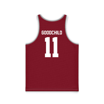 SCU - NCAA Women's Basketball : Alana Goodchild - Red Basketball Jersey-1