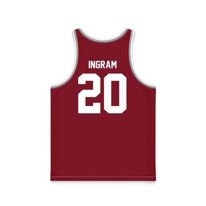 SCU - NCAA Women's Basketball : Kaya Ingram - Red Basketball Jersey