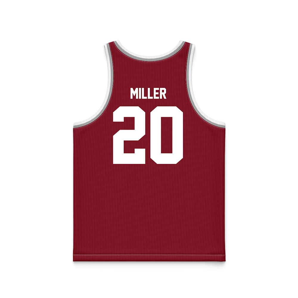 SCU - NCAA Women's Basketball : Delainey Miller - Red Basketball Jersey-1