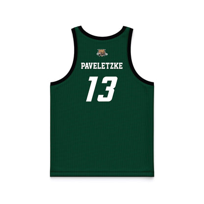 Ohio - NCAA Men's Basketball : Jackson Paveletzke - Black Basketball Jersey-1