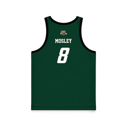Ohio - NCAA Men's Basketball : Zay Mosley - Black Basketball Jersey-1