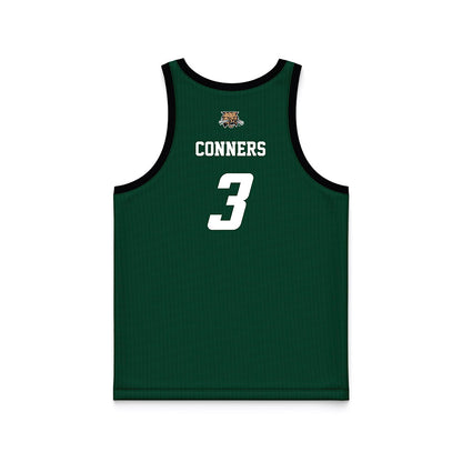 Ohio - NCAA Men's Basketball : Dior Conners - Black Basketball Jersey-1