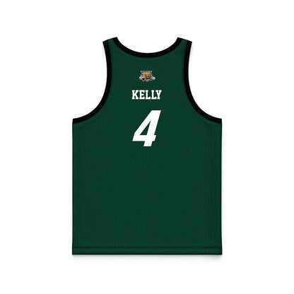 Ohio - NCAA Men's Basketball : JJ Kelly - Black Basketball Jersey-1