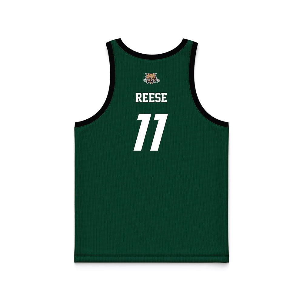 Ohio - NCAA Men's Basketball : Carter Reese - Black Basketball Jersey-1