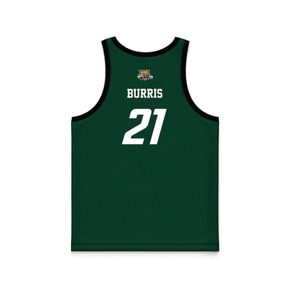 Ohio - NCAA Men's Basketball : Jesse Burris - Black Basketball Jersey