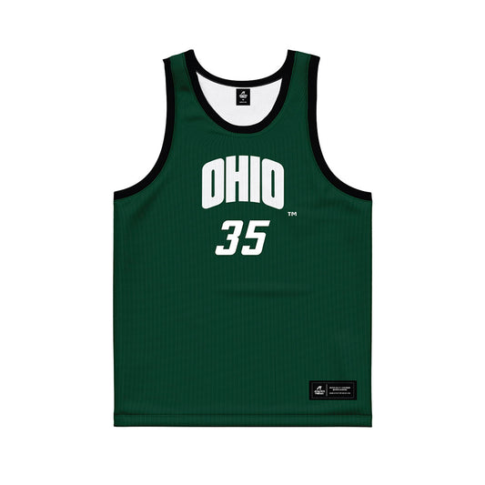 Ohio - NCAA Men's Basketball : Victor Searls - Black Basketball Jersey