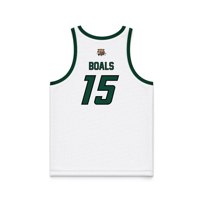 Ohio - NCAA Men's Basketball : Chase Boals - White Basketball Jersey