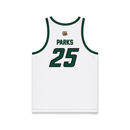 Ohio - NCAA Men's Basketball : Austin Parks - White Basketball Jersey