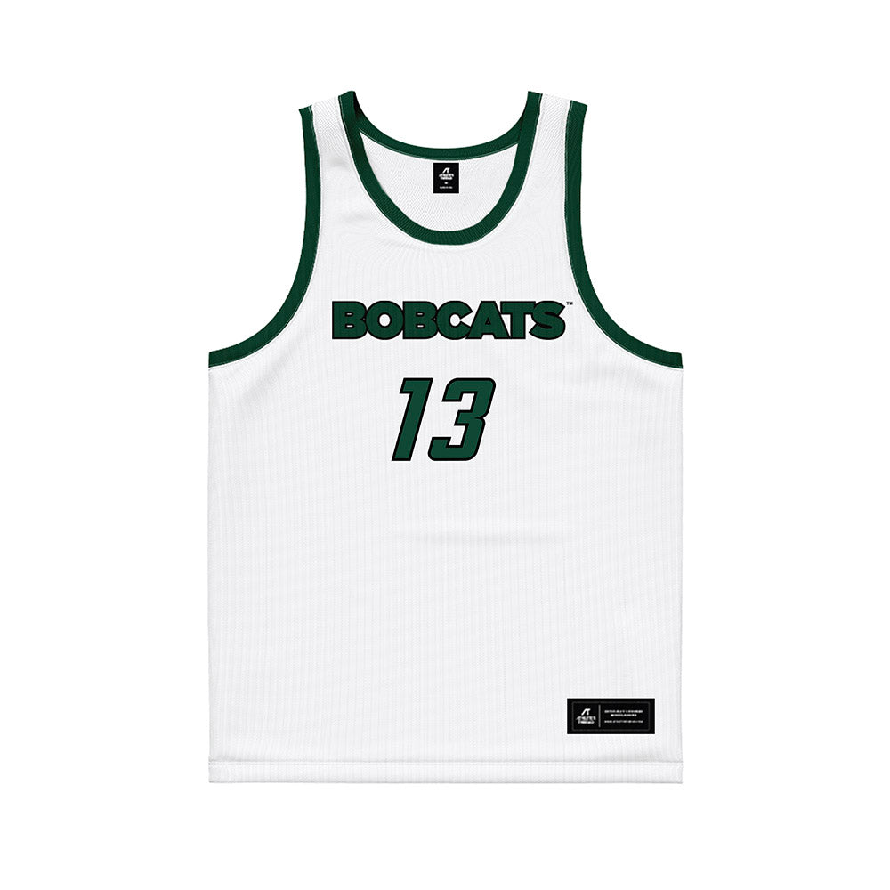 Ohio - NCAA Men's Basketball : Jackson Paveletzke - White Basketball Jersey-0