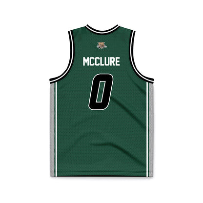 Ohio - NCAA Women's Basketball : Jaya McClure - Green Basketball Jersey