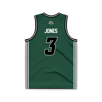 Ohio - NCAA Women's Basketball : Anyssa Jones - Green Basketball Jersey