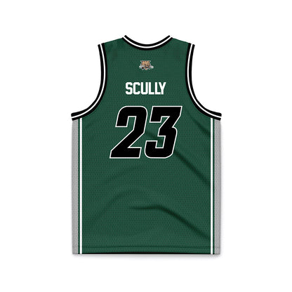 Ohio - NCAA Women's Basketball : Danni Scully - Green Basketball Jersey