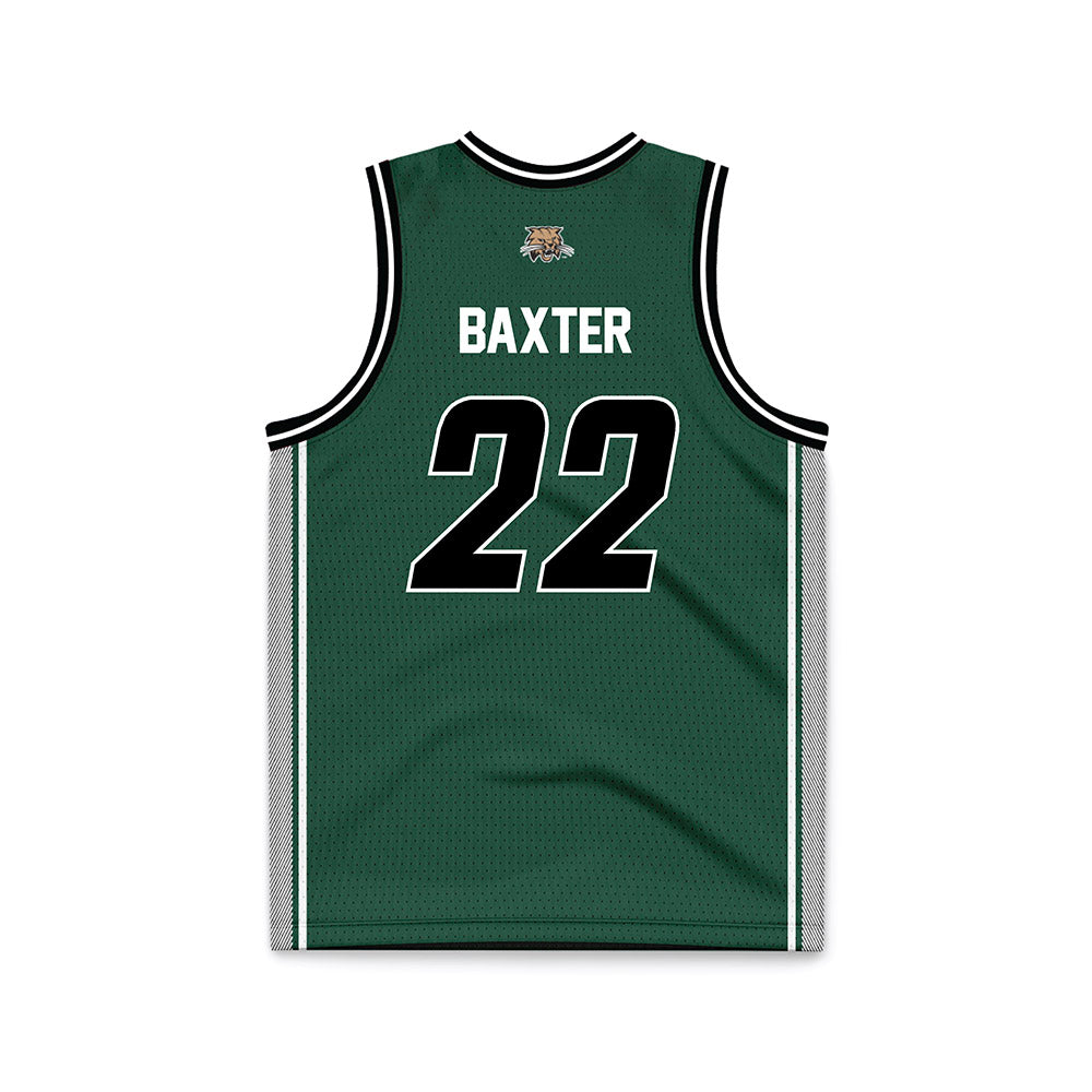 Ohio - NCAA Women's Basketball : Asiah Baxter - Green Basketball Jersey