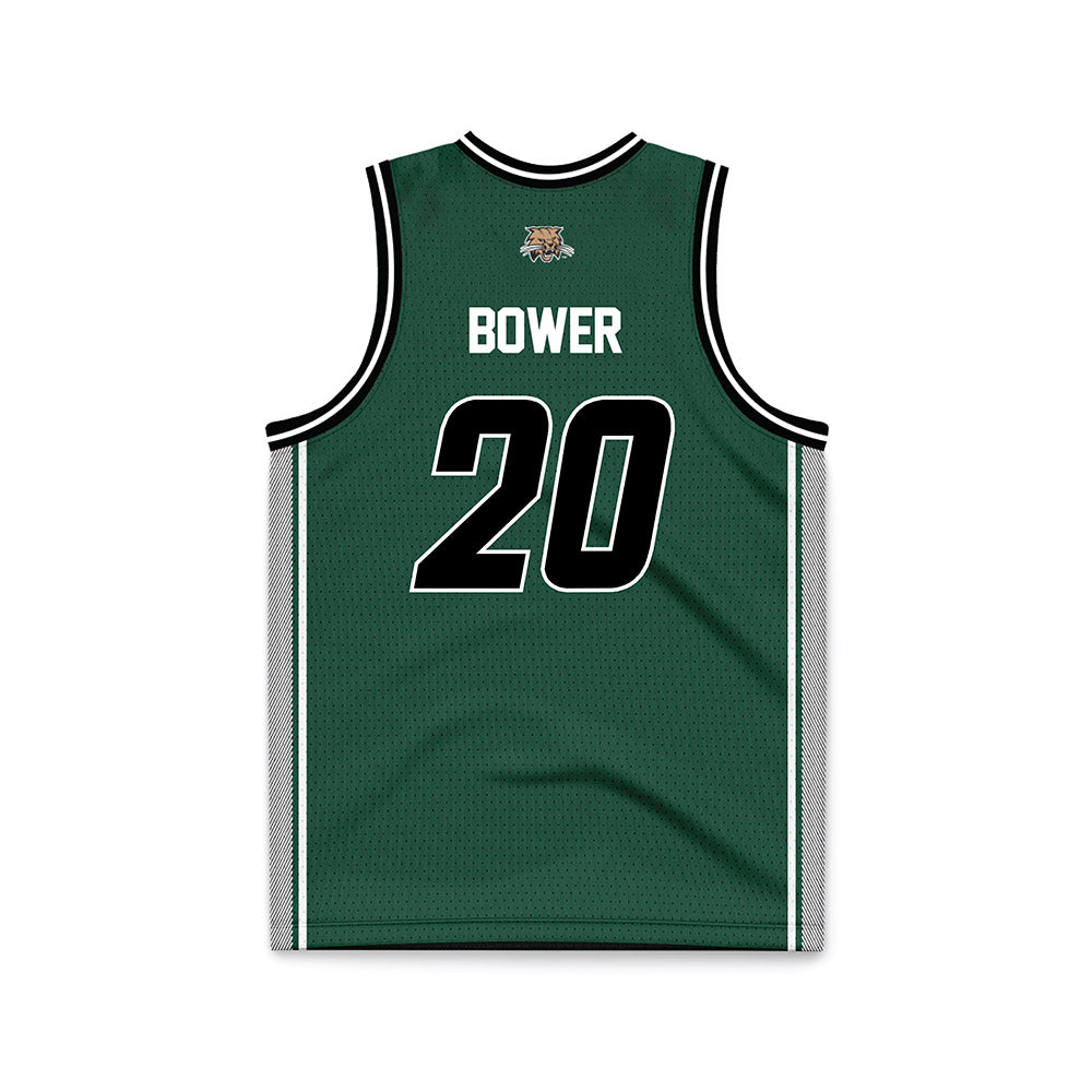 Ohio - NCAA Women's Basketball : Gigi Bower - Green Basketball Jersey