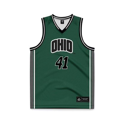 Ohio - NCAA Women's Basketball : Cassidy Lafler - Green Basketball Jersey