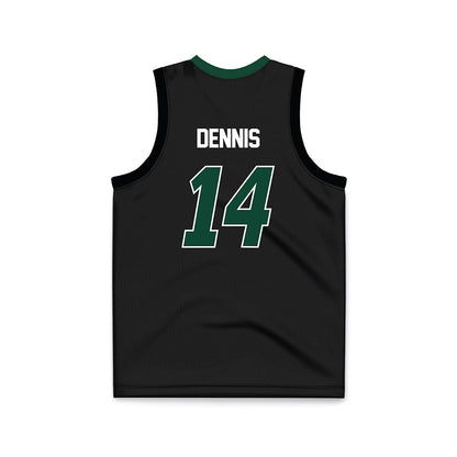 Ohio - NCAA Women's Basketball : Kate Dennis - Green Basketball Jersey