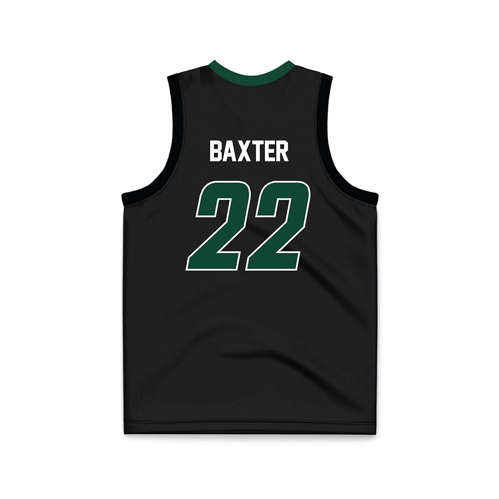 Ohio - NCAA Women's Basketball : Asiah Baxter - Green Basketball Jersey