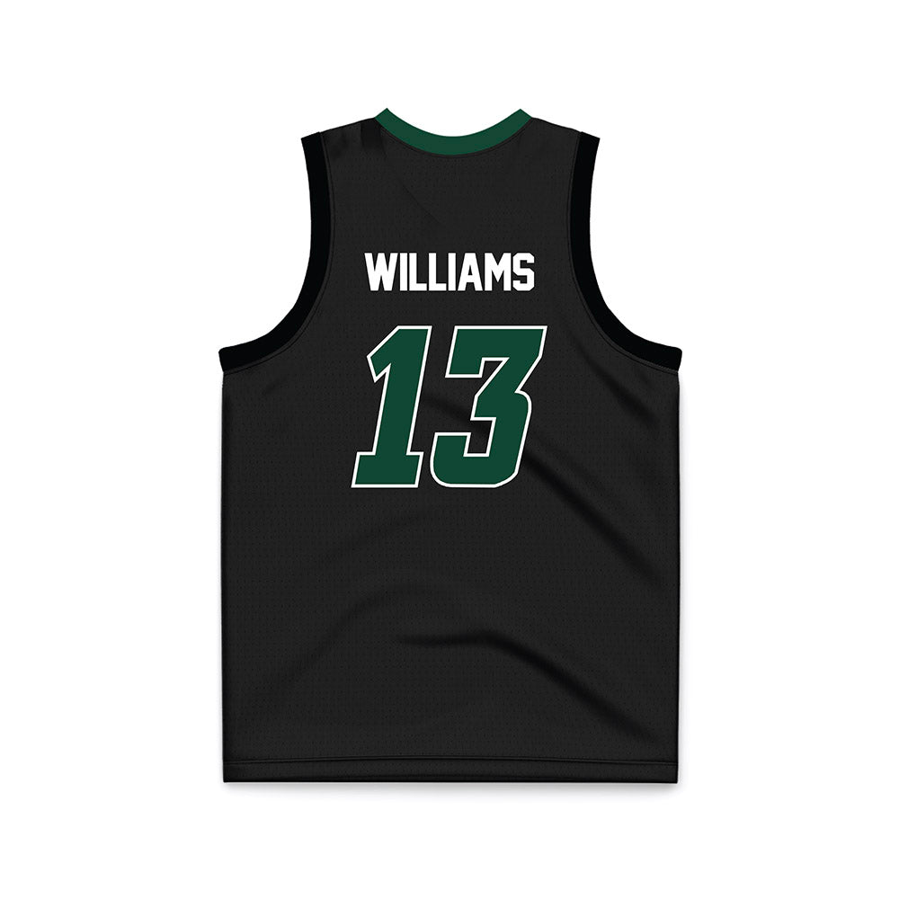 Ohio - NCAA Women's Basketball : Monica Williams - Green Basketball Jersey