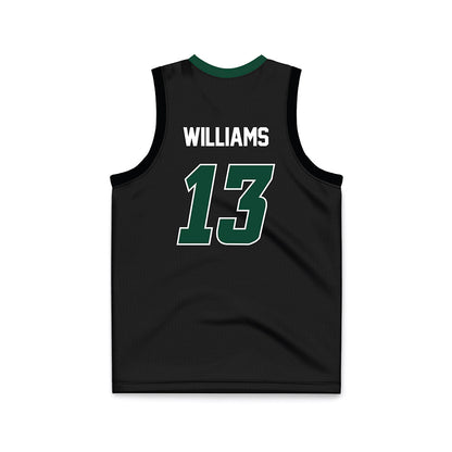 Ohio - NCAA Women's Basketball : Monica Williams - Green Basketball Jersey