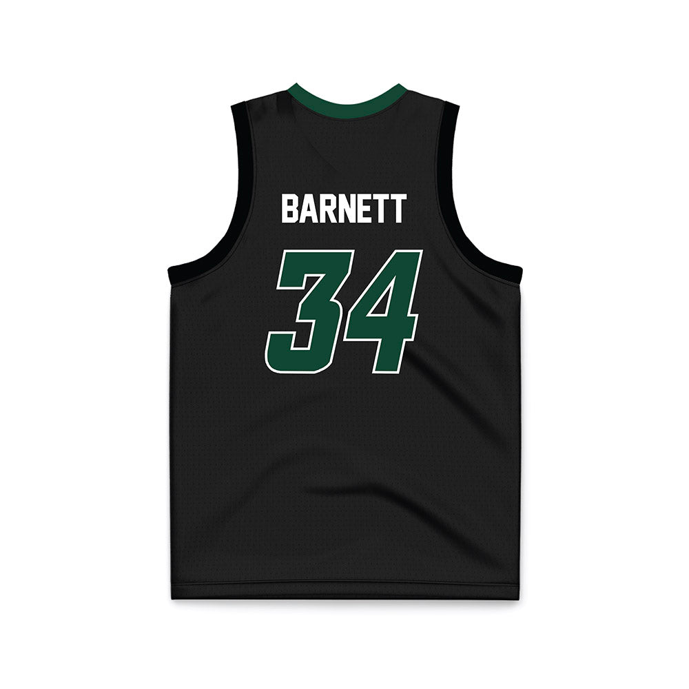 Ohio - NCAA Women's Basketball : Emma Barnett - Green Basketball Jersey