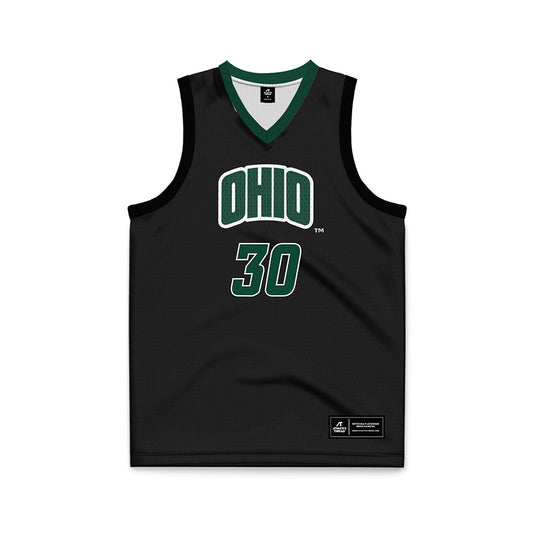 Ohio - NCAA Women's Basketball : Madison Lim - Black Basketball Jersey