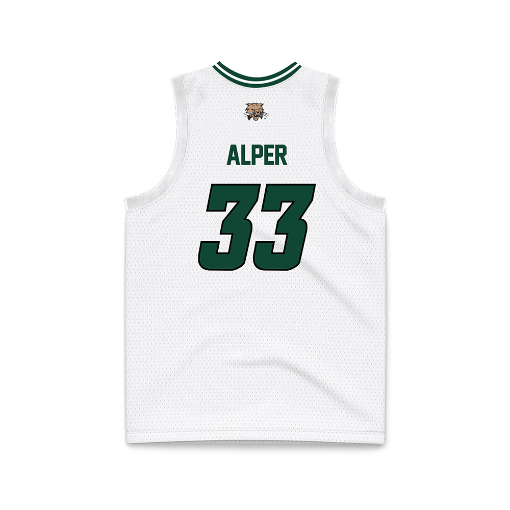 Ohio - NCAA Women's Basketball : Bengisu Alper - White Basketball Jersey