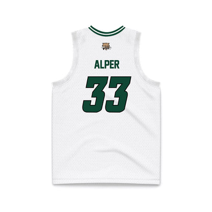 Ohio - NCAA Women's Basketball : Bengisu Alper - White Basketball Jersey
