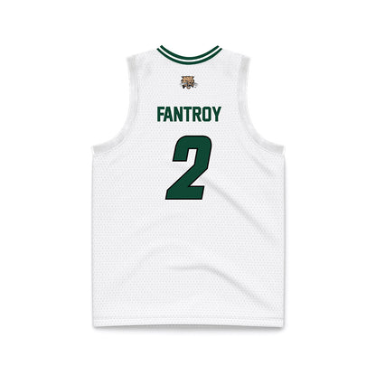 Ohio - NCAA Women's Basketball : Aylasia Fantroy - White Basketball Jersey