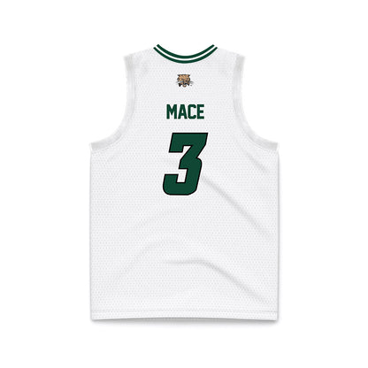 Ohio - NCAA Women's Basketball : Madison Mace - White Basketball Jersey