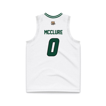 Ohio - NCAA Women's Basketball : Jaya McClure - White Basketball Jersey