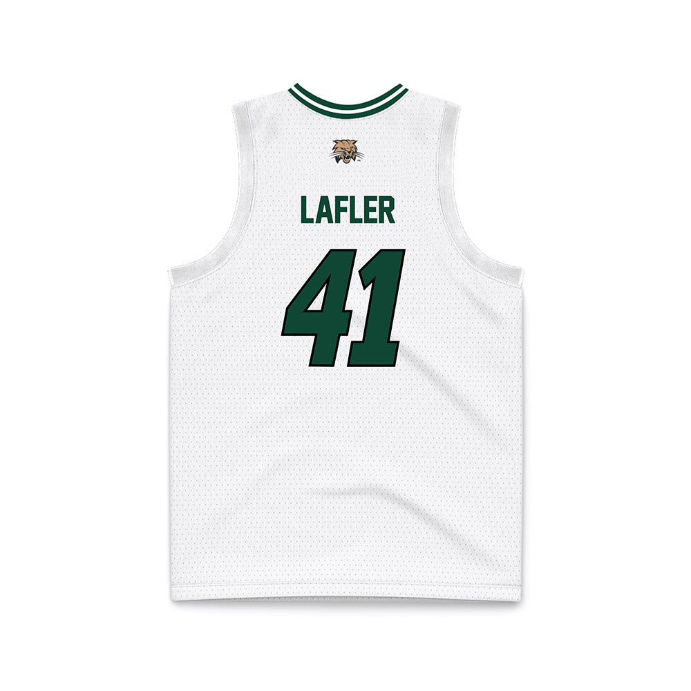 Ohio - NCAA Women's Basketball : Cassidy Lafler - White Basketball Jersey