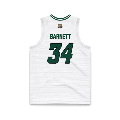 Ohio - NCAA Women's Basketball : Emma Barnett - White Basketball Jersey