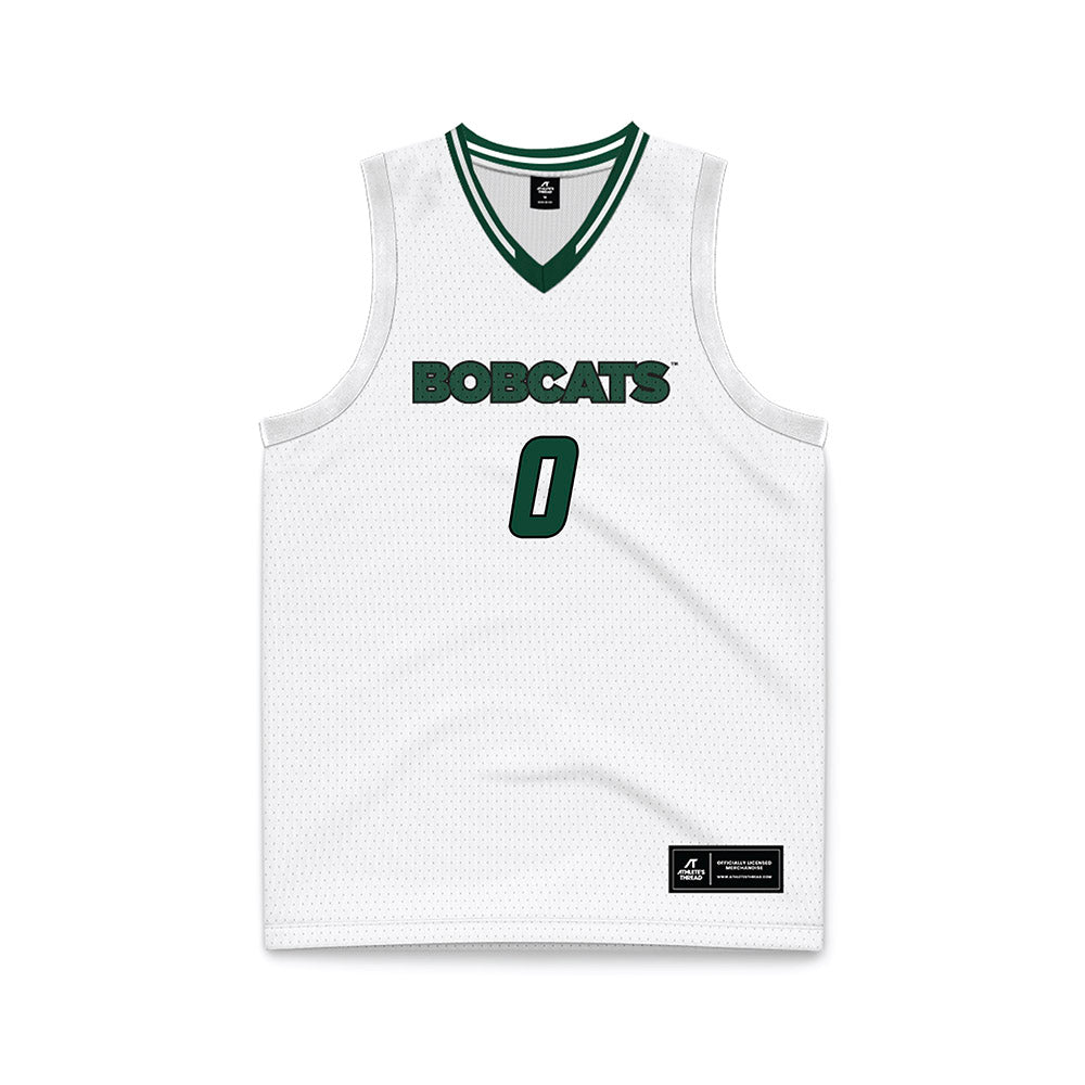 Ohio - NCAA Women's Basketball : Jaya McClure - White Basketball Jersey