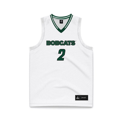 Ohio - NCAA Women's Basketball : Aylasia Fantroy - White Basketball Jersey