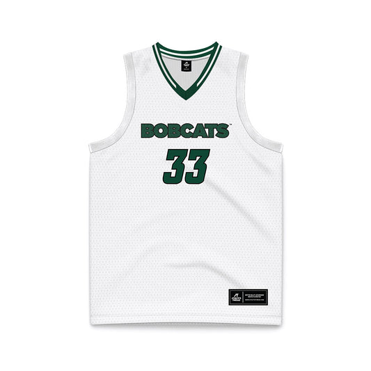 Ohio - NCAA Women's Basketball : Bengisu Alper - White Basketball Jersey