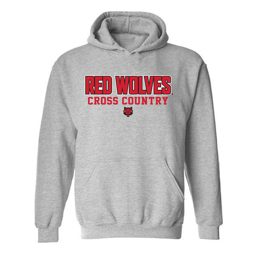 Arkansas State - NCAA Men's Cross Country : Ethan Mychajlonka - Classic Shersey Hooded Sweatshirt