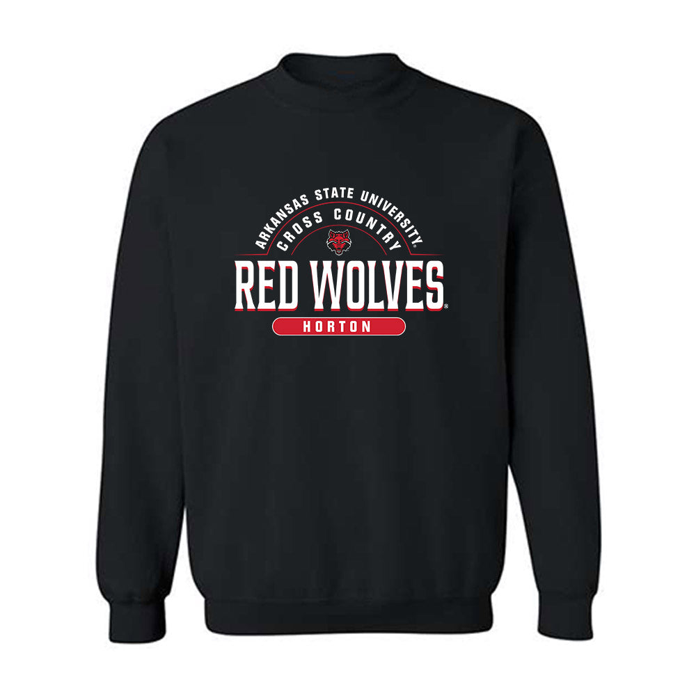 Arkansas State - NCAA Men's Cross Country : Ian Horton - Classic Fashion Shersey Crewneck Sweatshirt