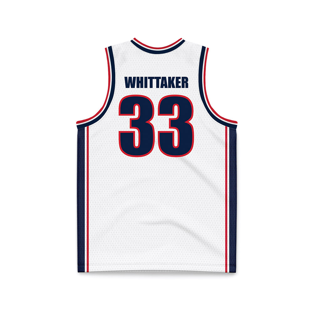 Gonzaga - NCAA Women's Basketball : Lauren Whittaker - White Basketball Jersey